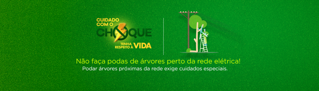 segurança com poda de árvores