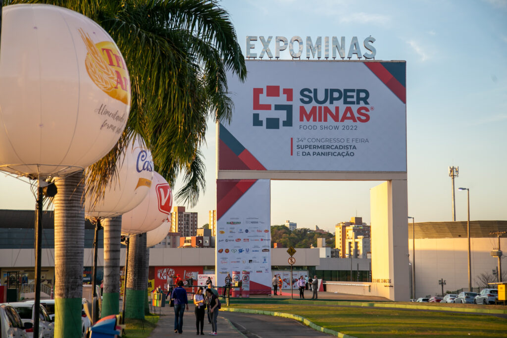 Entrada do evento Superminas